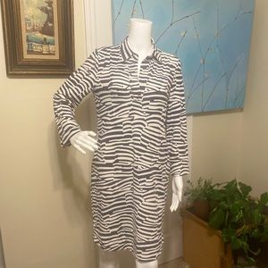ELLIE KAI size 4 Tennis Style Long Sleeve Dress